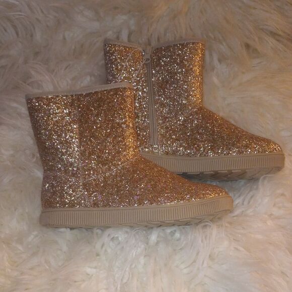 🆕👢Cat & Jack Holland Boots - Gold, Sz 4, 5 - Picture 6 of 10